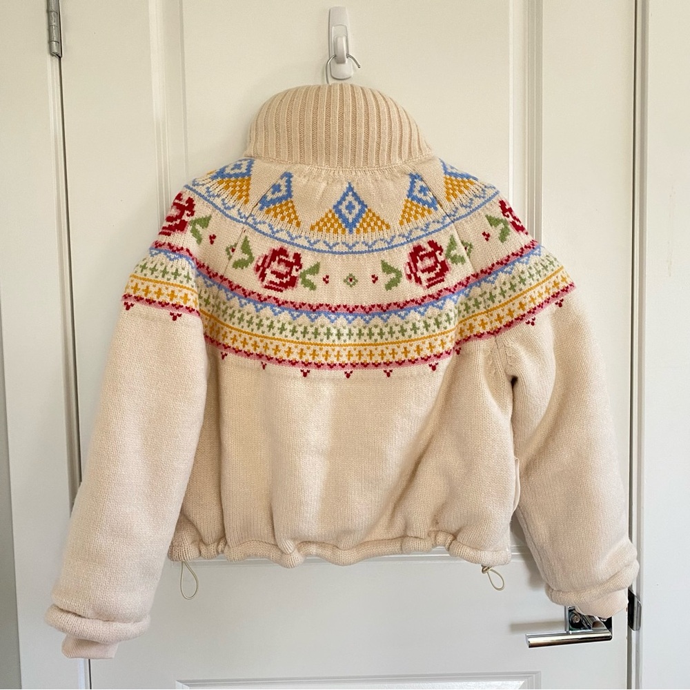 Anthropologie Multicolor Teddy Jacket - Picture 7 of 7